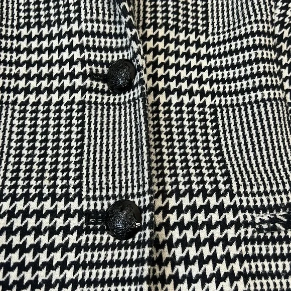 Lauren Ralph Lauren Women’s Houndstooth Heritage Print Blazer Jacket Sz 14w - Picture 8 of 14